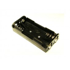 Battery Holder - 2 x AA cells - PP3 9V connector
